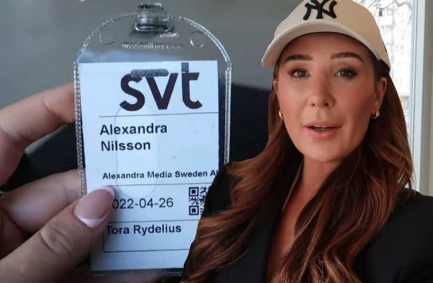 Alexandra Nilsson in a SVT documentary